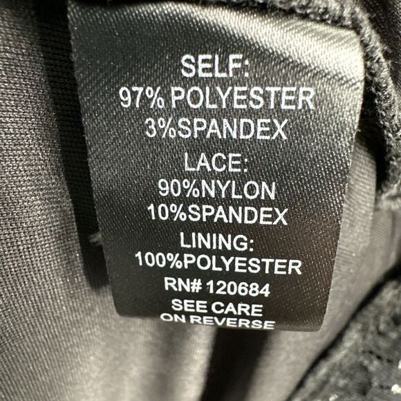 Torrid Sheath Dress Plus Size 20 Back Short Sleeve Faux Wrap Lace Party Chic - Picture 6 of 9